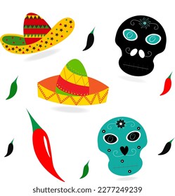 Cinco De Mayo Clipart Design

