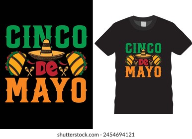 Cinco De Mayo creative t-shirt design vector template for print. Cinco de mayo vector typography, cinco de drinko Mexico t shirt design, Margarita squad,t-shirt, typography, Retro, sublimation design.