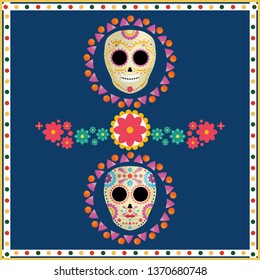 cinco de mayo death mask