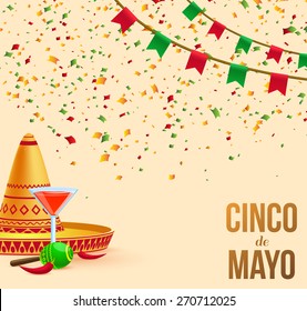 cinco de mayo design concept