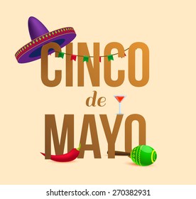 CINCO DE MAYO DESIGN ELEMENT