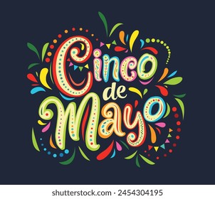 Cinco de Mayo, fiesta, vector graphic design