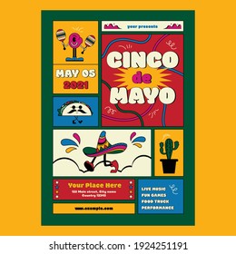 Cinco De Mayo Flyer Poster