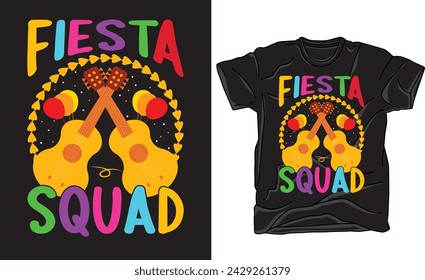 Cinco De Mayo Graphic T-shirt Design.Cinco de t-shirt design vector for print.Design used for fashion, print, poster, banner, gift., card, sticker and etc.