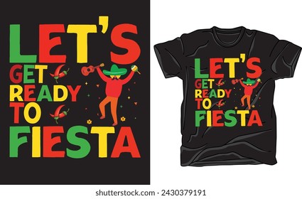 Cinco De Mayo Graphic T-shirt Design.Cinco de t-shirt design vector for print.Design used for fashion, print, poster, banner, gift., card, sticker and etc.