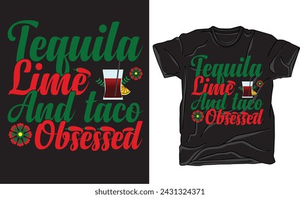 Cinco De Mayo Graphic T-shirt Design.Cinco de t-shirt design vector for print.Design used for fashion, print, poster, banner, gift., card, sticker and etc.