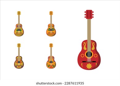 Cinco De Mayo Guitar Vector