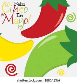 Cinco de Mayo (Happy 5th of May) card in vector format.