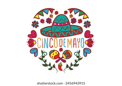 Cinco de mayo holiday flyer or banner for Mexican fiesta celebration, vector background. Mexico 5 May holiday festival or party event poster