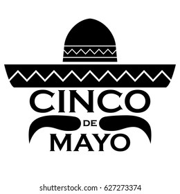 Cinco De Mayo icon. Vector illustration