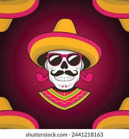 Cinco de mayo illustration design Vector