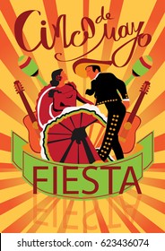 Cinco De Mayo illustration perfect for menu design, coaster design, poster, flier, signage, party invitation