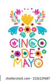 cinco de mayo label isolated icon vector illustration design