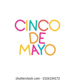 cinco de mayo label isolated icon vector illustration design
