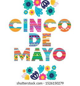cinco de mayo label isolated icon vector illustration design