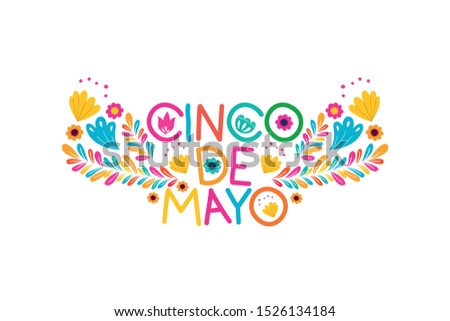 cinco de mayo label isolated icon vector illustration design