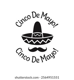 Cinco de Mayo logo. Cinco de Mayo vector