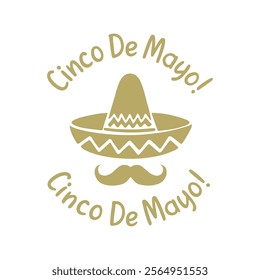 Cinco de Mayo logo. Cinco de Mayo vector