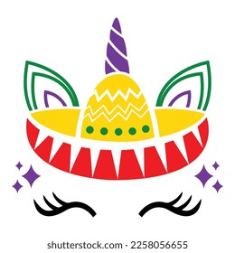  - Cinco de Mayo - May 5, Federal Holiday in Mexico. Fiesta Banner And Poster Design With Flags, Flowers, Fecorations, Maracas And Sombrero