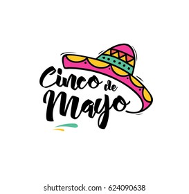 Cinco de Mayo, Mexican fiesta, holiday poster, banner, greeting card