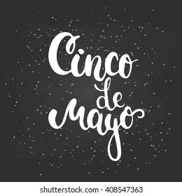 Cinco de Mayo mexican greeting card. Vector illustration for 5th of May.