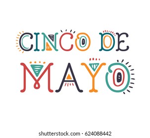 Cinco de Mayo, Mexican holiday, greeting card, poster and banner 