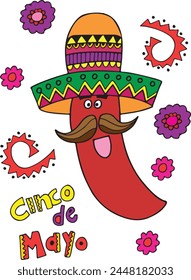 Cinco de mayo Mexican poster