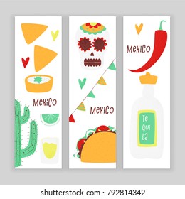 Cinco de mayo, Mexican vector design banner concept with taco