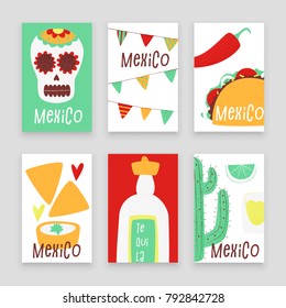 Cinco de mayo, Mexican vector design poster concept with taco