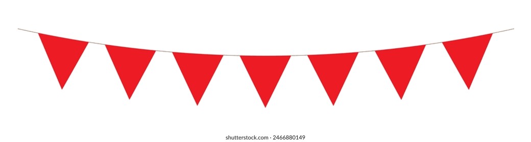  Cinco de Mayo paper flag card for celebration party on Mexico holiday. Cinco de Mayo banner with buntings element. Vector illustration.