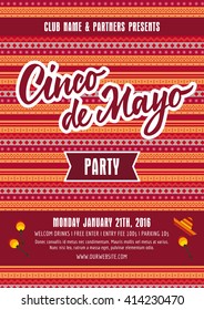 Cinco de Mayo Party Poster