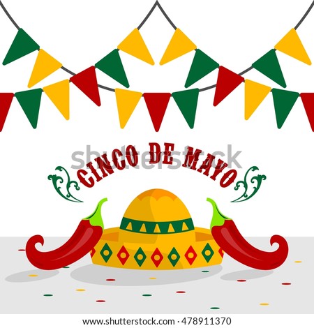 cinco de mayo poster design template stock vector royalty free