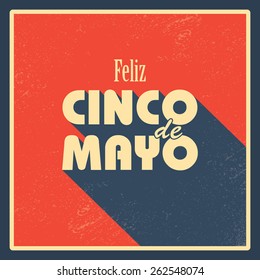 Cinco de Mayo posters backgrounds. Fiesta flyer in vintage style. Mexican holiday festival. Eps10 vector illustration