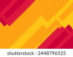 Cinco de mayo red, yellow mexican background. Vector illustration