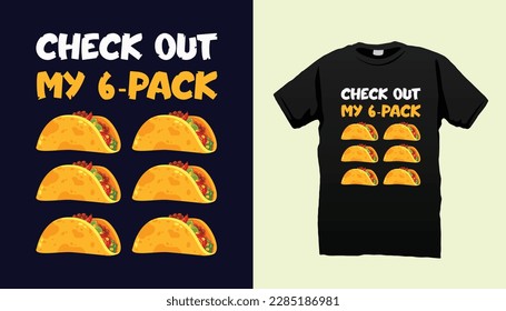 Cinco De Mayo Six Pack Gym T shirt design