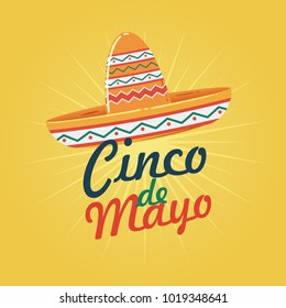 Cinco De Mayo with Sombrero