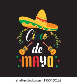 Cinco de mayo - text-based t-shirt design