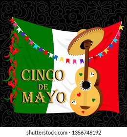 Cinco de Mayo. traditional Mexican holiday. vector poster