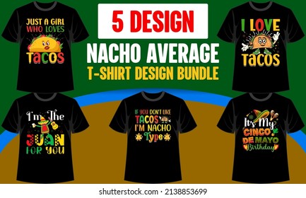 cinco de mayo T-SHIRT design bundle