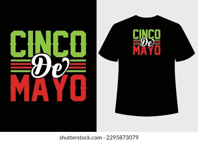 Cinco de mayo t-shirt design vector for print. Cinco day shirt vector.