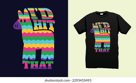 cinco de mayo unicorn tshirt design vector