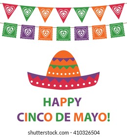 Cinco De Mayo vector card