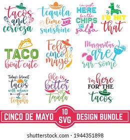 Cinco de Mayo, Vector color vintage engraving illustration, Hand drawn lettering phrase isolated on white background, Calligraphy graphic design typography element