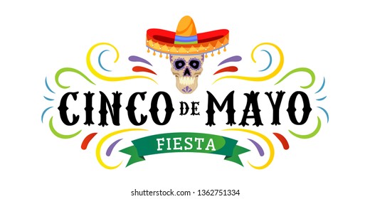 Cinco De Mayo Vector Greeting Card Stock Vector (Royalty Free ...