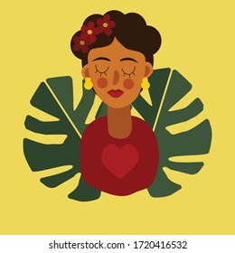 cinco de mayo vector illustration design mexican woman 