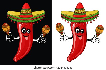 cinco de mayo vector illustration art