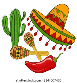 cinco de mayo vector illustration