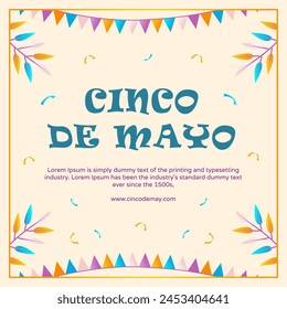 CINCO DE MAYO vector illustration design