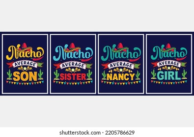 Cinco De Mayo Vector Set, Cinco De Mayo quote t-shirt bundle