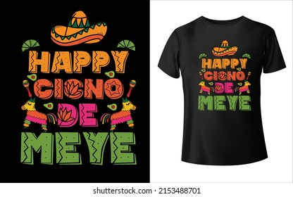 Cinco de mayo vector for t shirt design